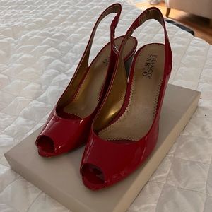 Franco Sarto red shoes